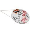 Door Sign Wooden Hanging Halloween Ornament Sign for for Outdoor Indoor Garden Home Decoration