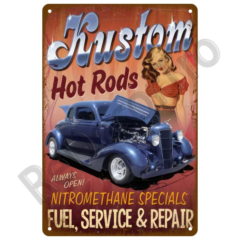 Workshop Car Parts Metal Sign Advertising Plate Wall Deocr Retro Decor Auto Parts Sign Vintage Tin Sign Metal Poster For Garage