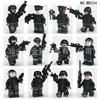 480 City Professional Police Special Police Building Block Small Particles Assembled Children'S Toys