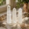 Gemstone Six Face Obelisk Point Approx 11cm - Clear Quartz