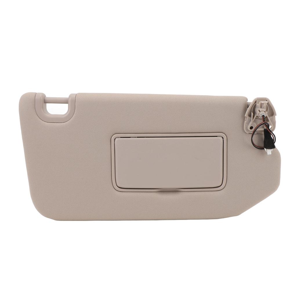 Sun Visor Left Drive Side Sunshading Elegant Beige Makeup Mirror Sun Shielding Board for Pathfinder
