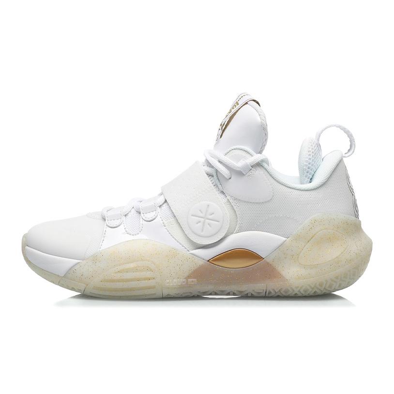 

new LiNing All City 8 All City Cushioning Anti Slip And Wear Resistant Rebound Low Top Basketball Shoes Men s White 46