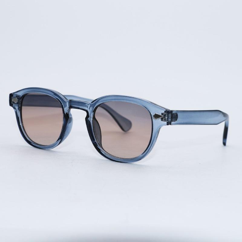Classic Retro Men's Square Sunglasses Fashionable Outdoor Women's Sun Shading Driving Sun Glasses Small Round Anti Glare Glasses