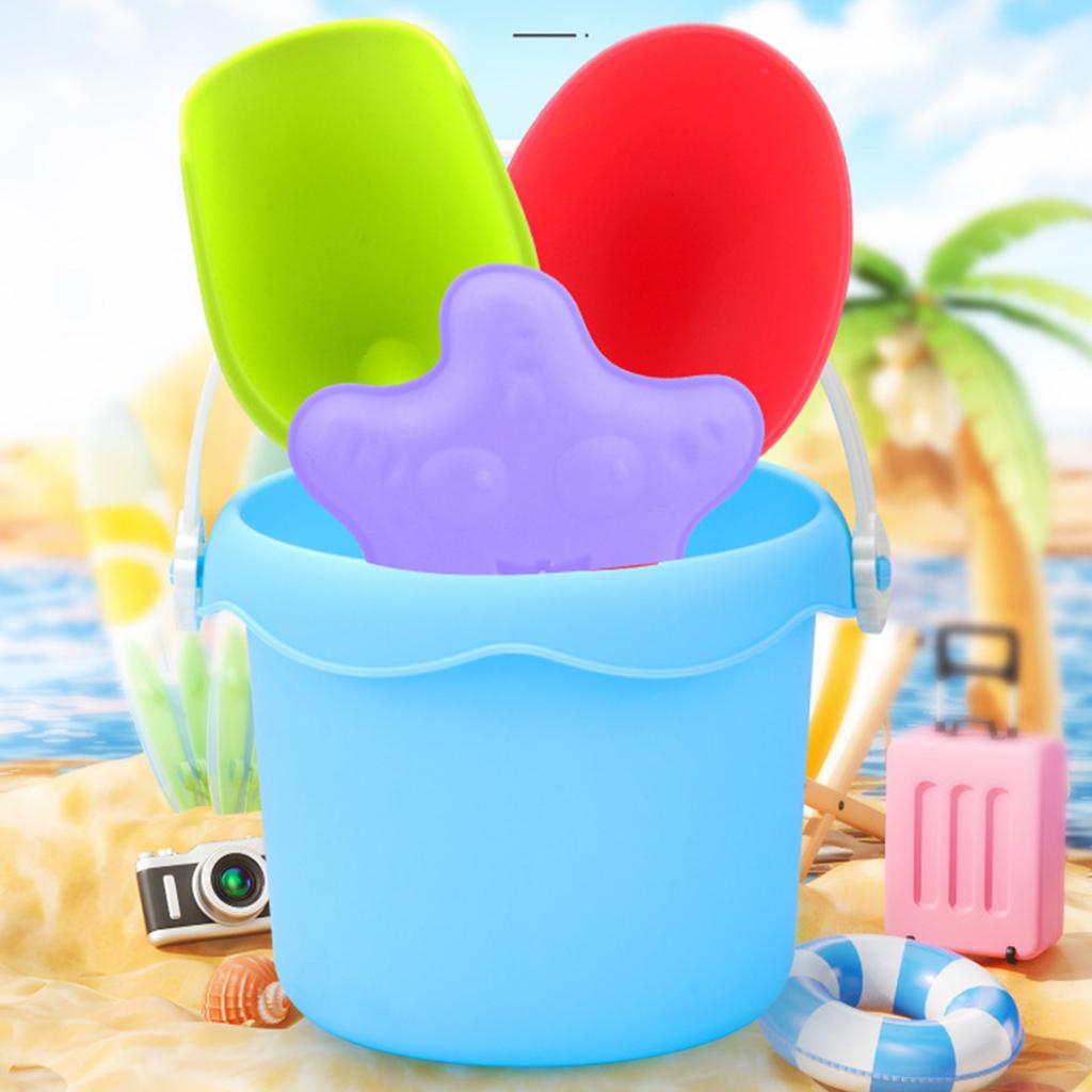 Beach Toy Summer Beach Play Set for Kids Water and Sand Toy Bucket Set for Outdoor Fun Bucket and Tool