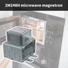 2M248H Vacuum Electron Tube Microwave Magnetron Replacement Part 1000W Microwave Magnetron Metal Texture for Microwave