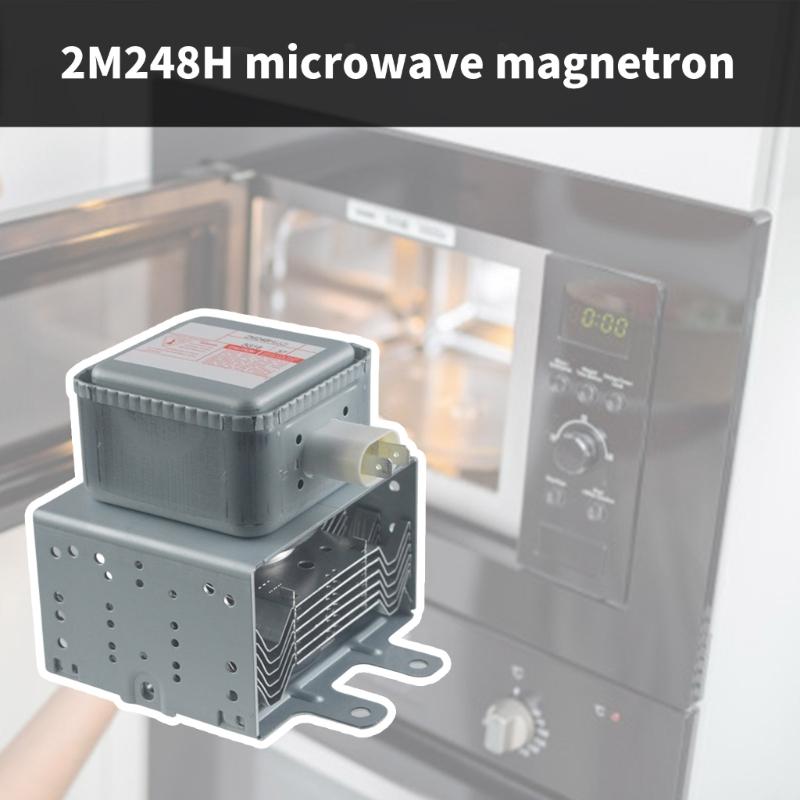 2M248H Vacuum Electron Tube Microwave Magnetron Replacement Part 1000W Microwave Magnetron Metal Texture for Microwave
