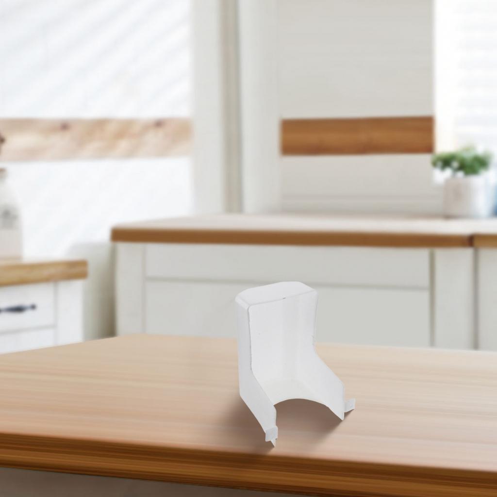 White Plastic Lens Cover for Kenmore Range Hoods Accurate Size and Design