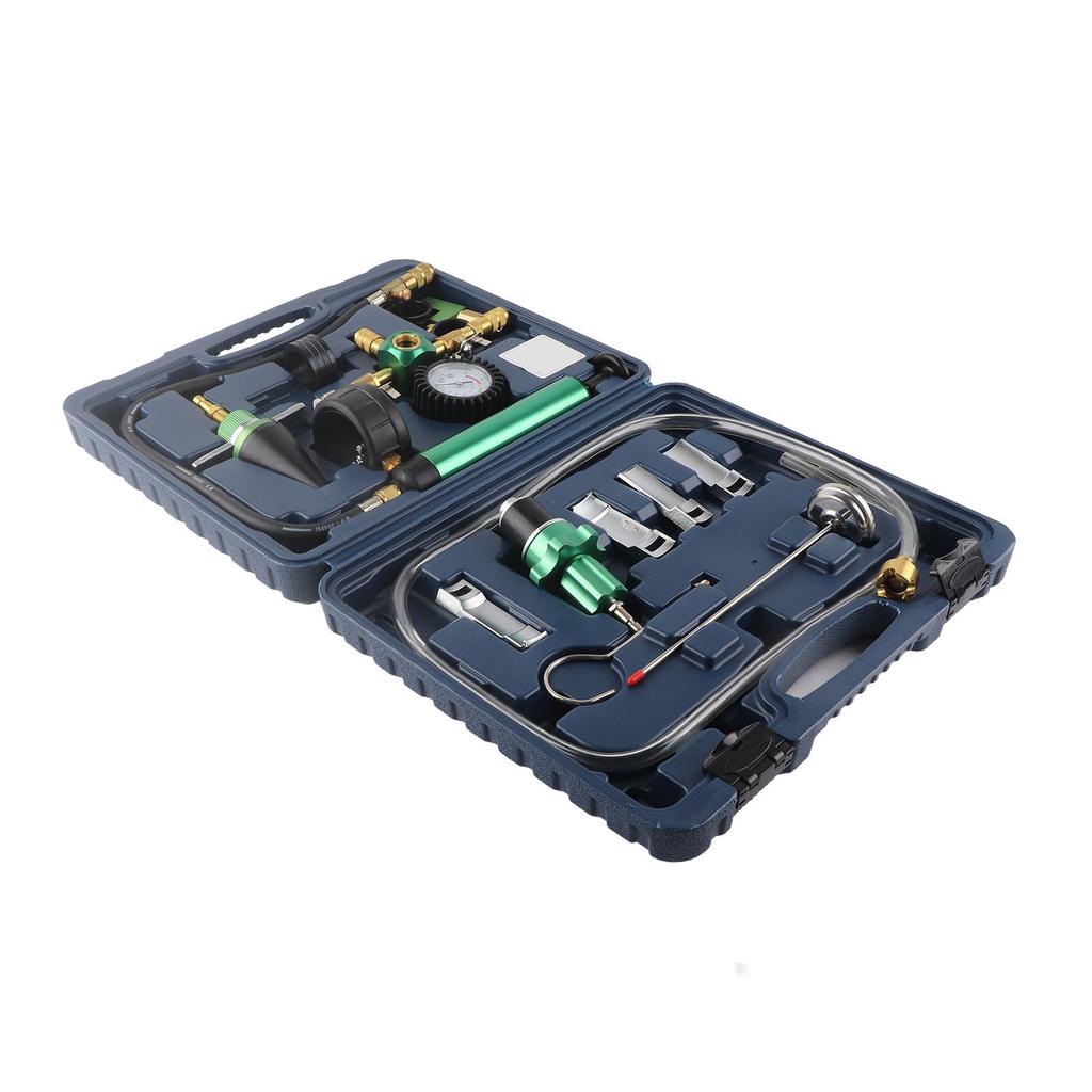 Coolant System Vacuum Refill Kit Radiator Pressure Leak Tester Antifreeze Filler for Most Vehicles