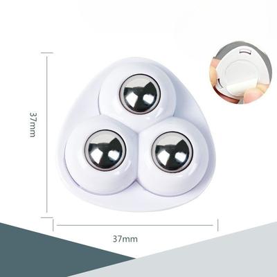 20pcs Heavy-Duty Mini Rolling Wheels with 360° Swivel Base - No-Drill Installation, Silent Operation, Stainless Steel Bearings