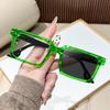 Retro Anti-Blue Light Square Glasses: Fashionable, Versatile, High-End Feel