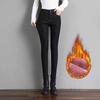 Winter Plus Velvet Thick Warm Slim Jeans Women Korean Fashion Skinny High Waisted Denim Trousers Streetwear Vintage Pencil Pants