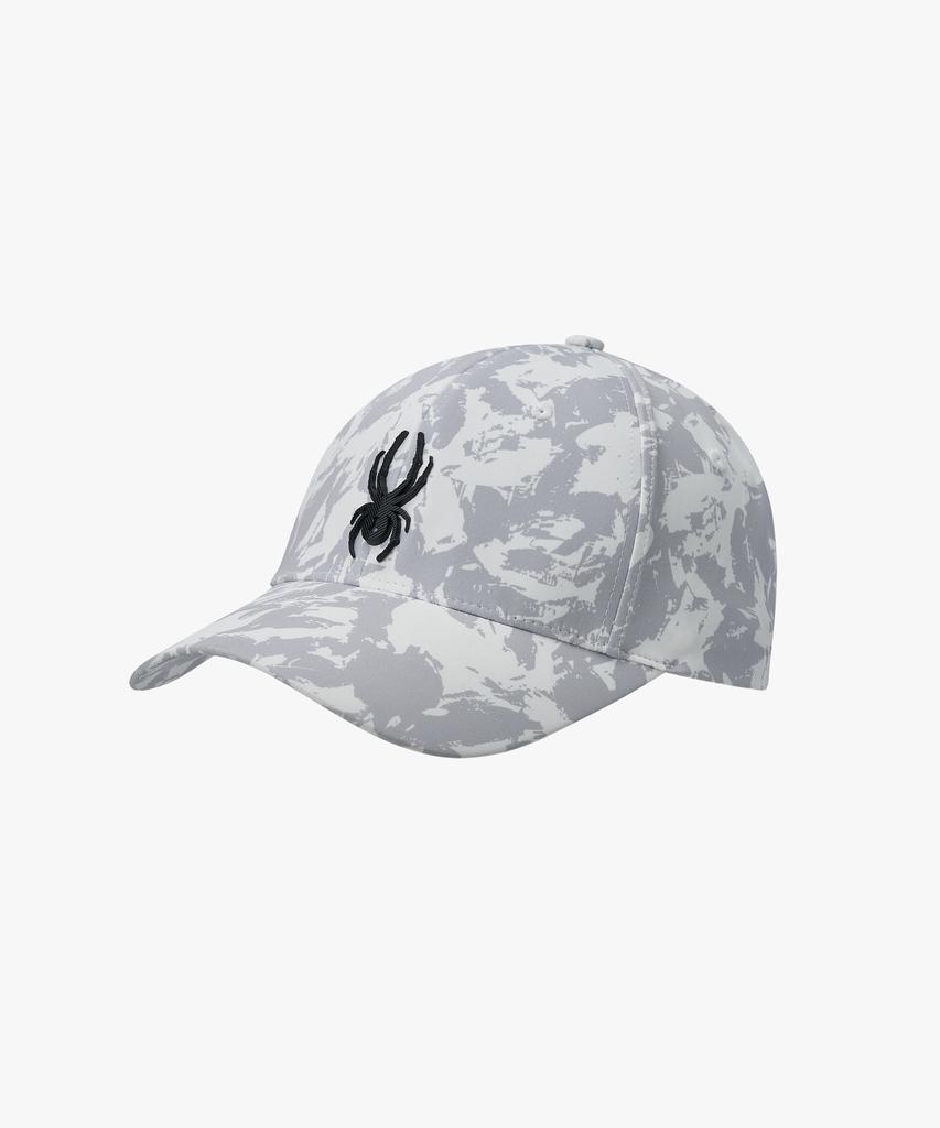 SPYDER Men'S Lightweight Logo Pattern Ball Cap Spkpanca304Mgry