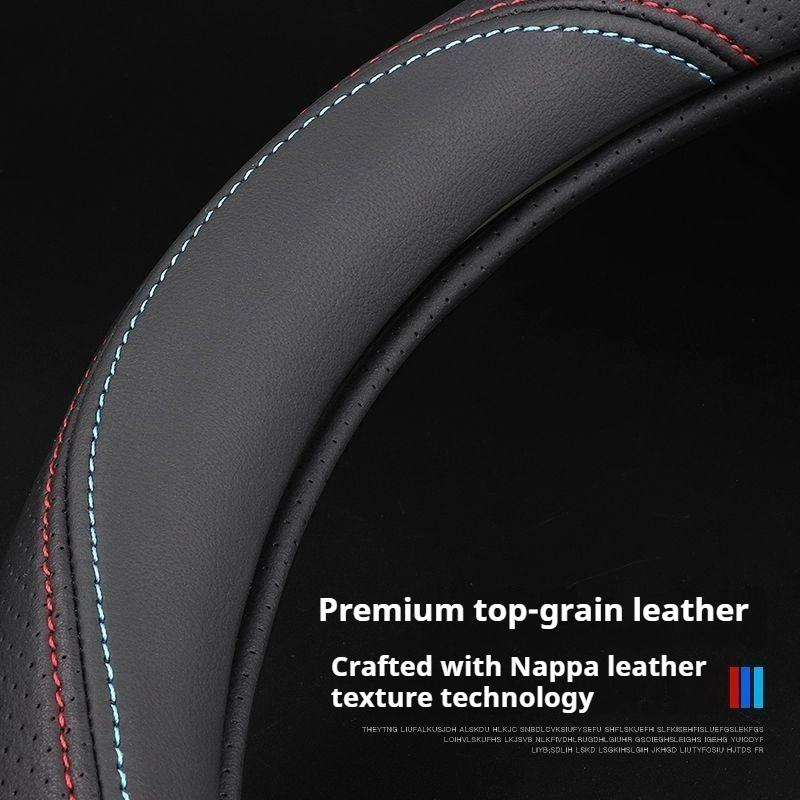 Breathable Car Steering Wheel Cover Nissan Qashqai Juke X-Trail Patrol Note Leaf Altima Murano Rogue Pulsar Sentra Teana Tiida