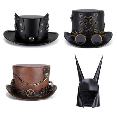 Unique Steampunk Hat for Cosplay Enthusiasts and Party Lover Perfect for Weddings and Prom Night Gathering Event