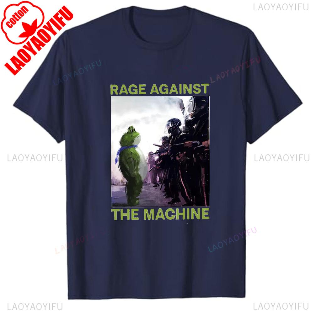 Rage Against The Machine Tshirt Portland Frog Protest Anti Protest Meme Activist Sweatshirt Mens Graphic Tshirts Adult