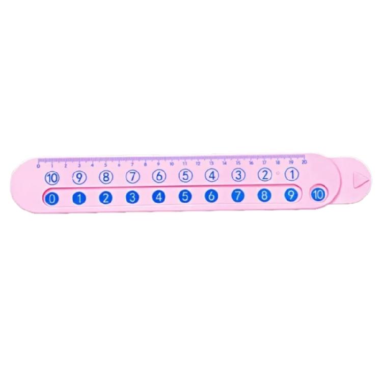 Educational Math Mathematics Ruler 20cm Plastic Measurement Ruler For Architectural Drafting Geometry Drawing Sketching