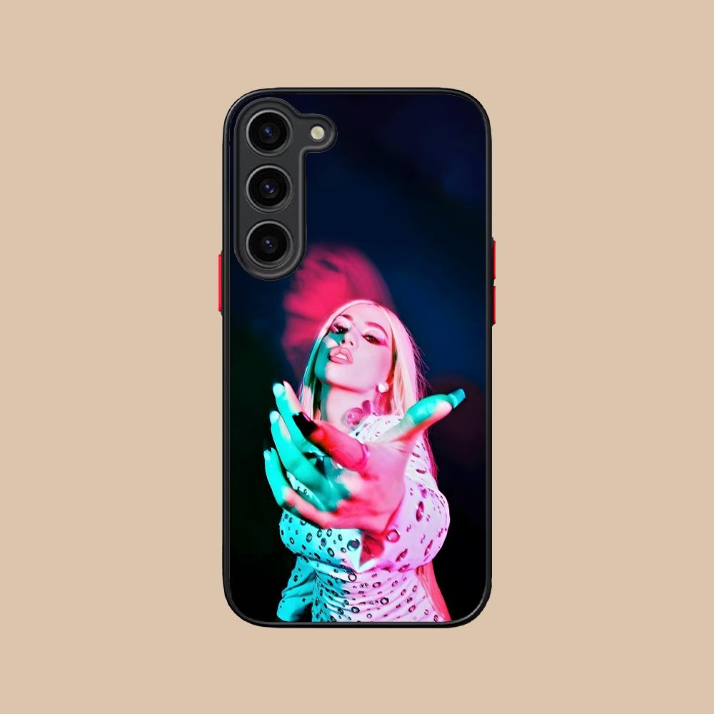 Fashion Ava Max Silicone Mobile Phone Case for Samsung Galaxy S26 S25 S24 S23 S22 S21 Plus FE Ultra Colorful Cover