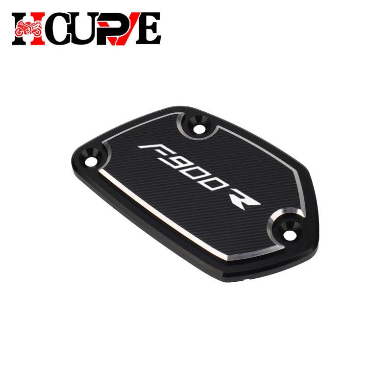 Motorcycle Front Brake Fluid Reservoir Oil Cup Cap Master Cylinder Cover For F900R F900XR F900 R/XR 2020-2023 F900R Black