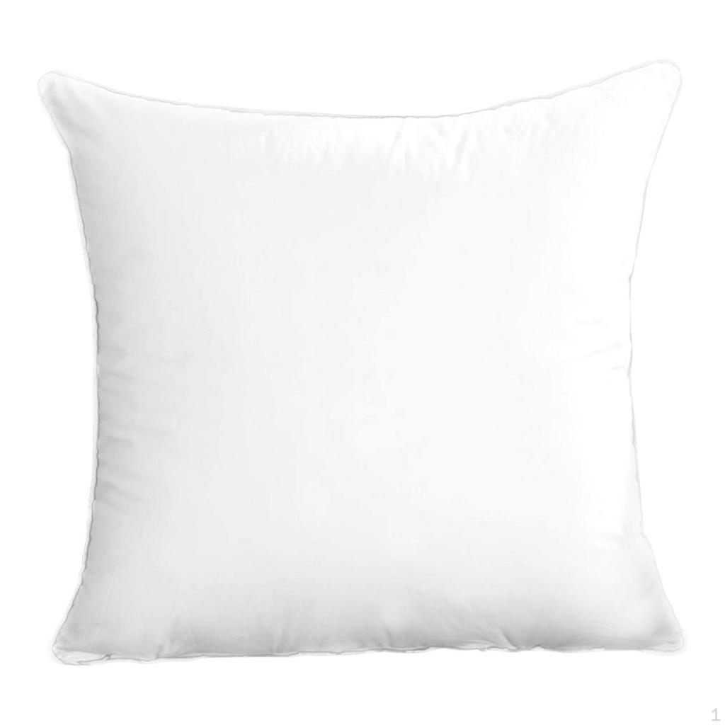Cushion Inner Pad for Decorative Pillow, Square Shape with Zipper