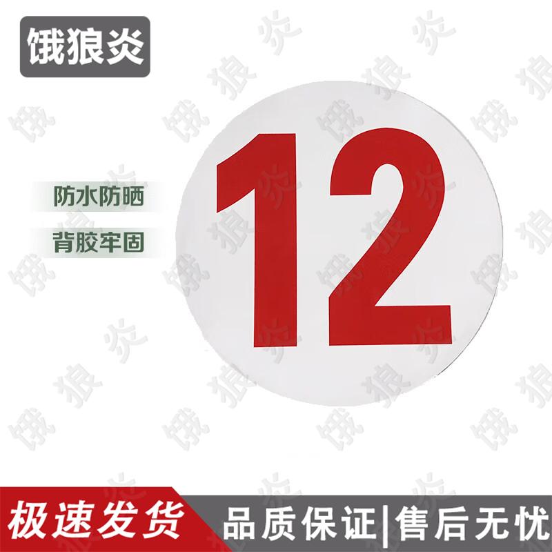 Training Field Number & Target Marker Signs