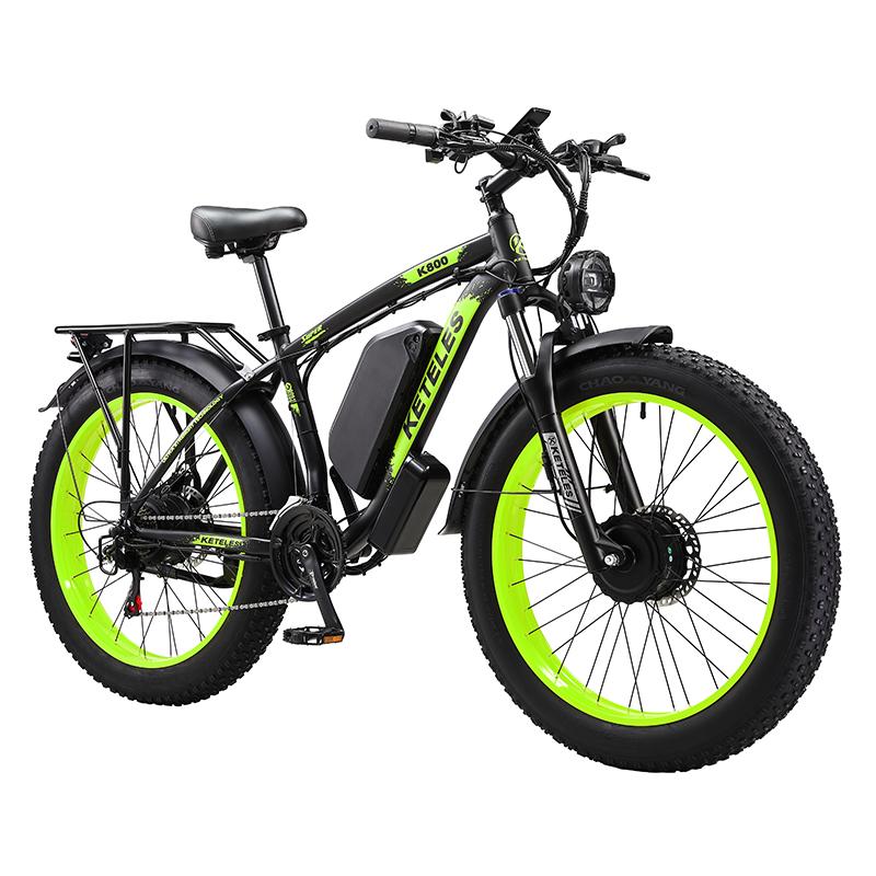KETELES K800 Divkāršs 1000W E-velosipēds Kopā