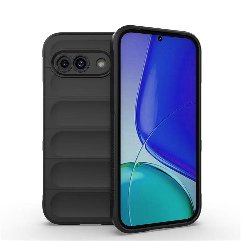 For Google Pixel 9A Case Silicone Liquid Cover Pixel 9A Cover Shockproof Rubber TPU Phone Protector Google Pixel 9A Case