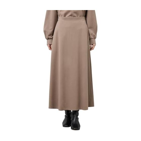 [Rope Picnic] Skirt Ponte Flare Easy Skirt/Setup Compatible Women s GDC55300