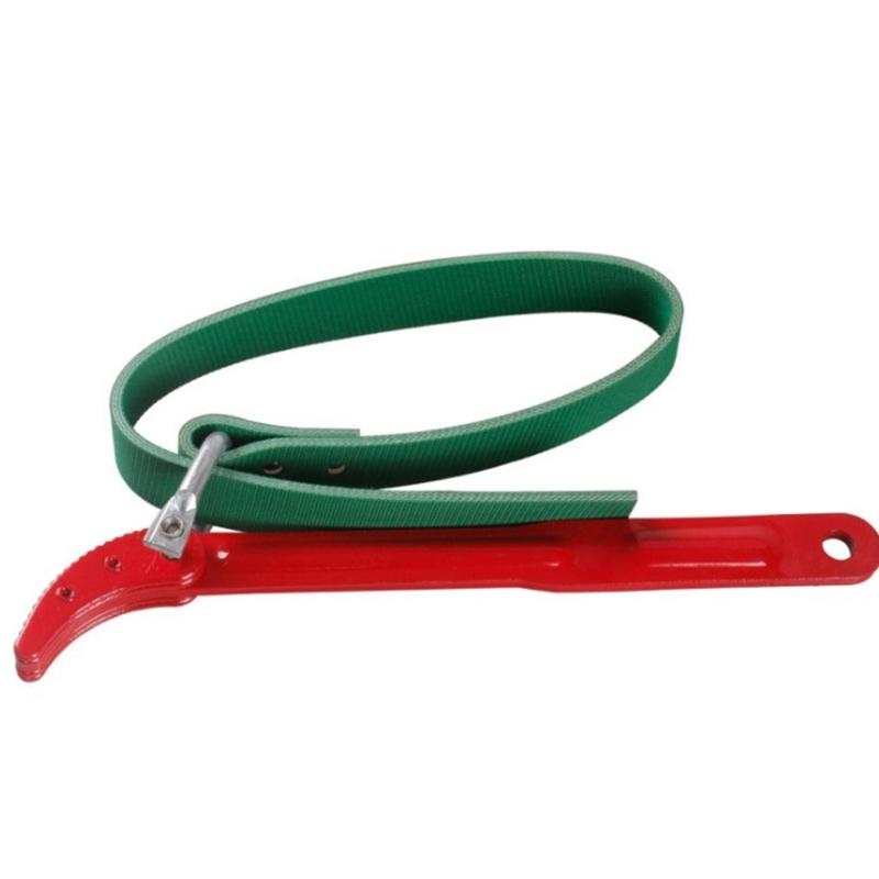 Oil Filter Wrench Top Quality Standard Flexible Belt Type Removel Hand Tool Car Repair Extractor Spanner for Key Repair