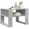 Coffee Table Concrete Grey 66 x 49.5 x 45 cm Engineered Wood