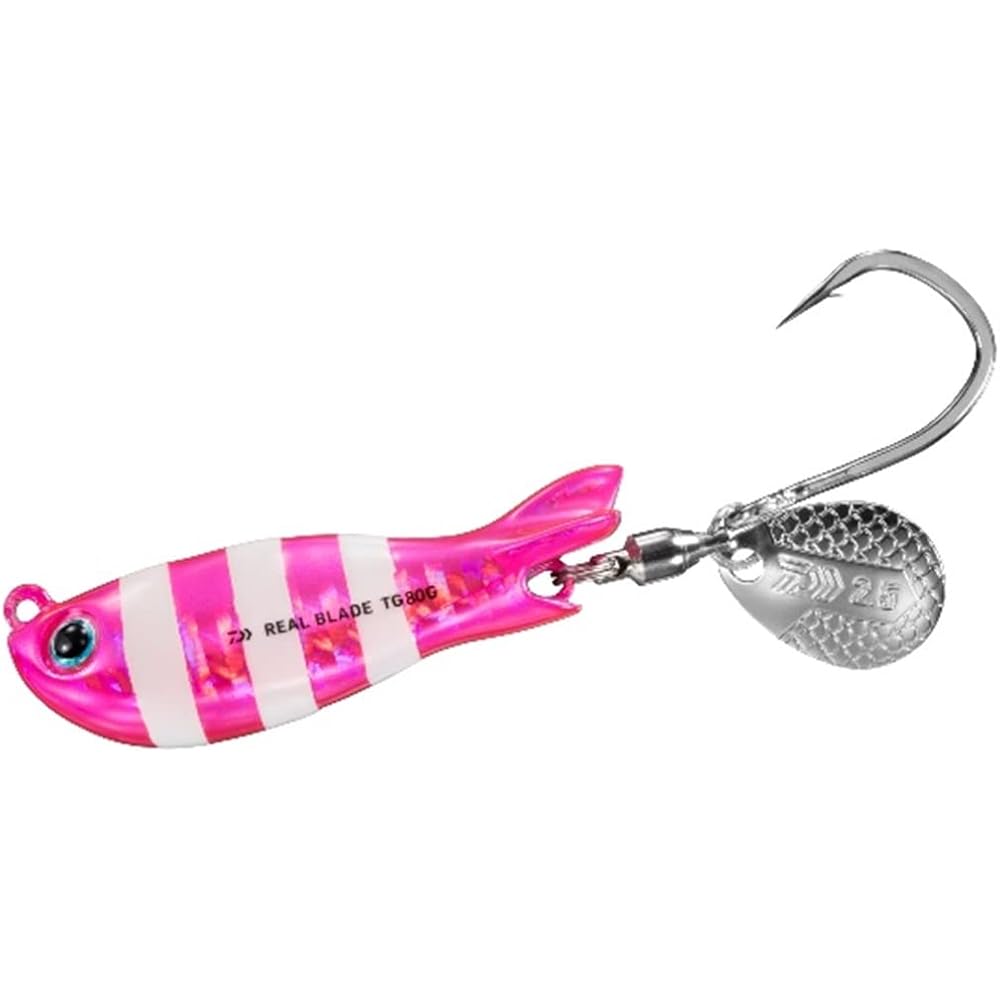 Daiwa Real Blade TG Jigging Lure 40g Pink Zebra