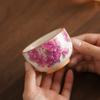 Farbwechselnde Keramik-Teetasse Chinesische Kung Fu Tee-Accessoires Meister-Teetassen Haushalts-Teegeschirr Trinkgeschirr Teezeremonie 2025 Neu