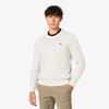 Men's Cable Crew Neck Pullover AH816E-55NXFJ