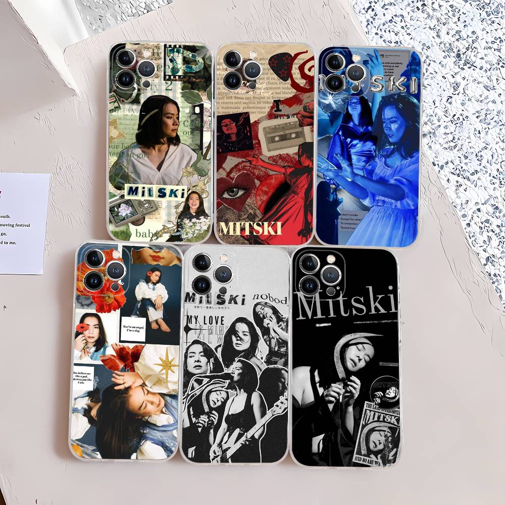 Popular Singer M-Mitski Fit For IPhone 16 15 Promax Phone Case IPhone 14 11 12 High End 13 Pro Silicone