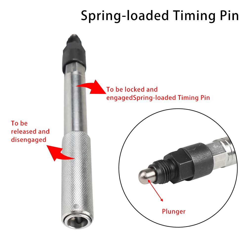 Automatic Engine Timing Pin J-42083 Fit for Caterpillar CAT 3200, 3300, 3406, 3408 C-7, C-9, C-15, C-16 TDC Valve Engines