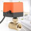 AC 220V Gemotoriseerde   Klep G3/4 Inch DN20 2-weg Messing Gemotoriseerde Agitator Geluidsarme   Klep voor   Airconditioner Leidingen met Draad