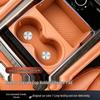 Compatible with 26 AITO M9 Models: Central Control Cup Holder Tray Protective Pad for Car Interior.