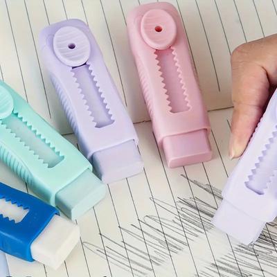 1 ks Push-Pull guma na makaróny na umenie, písanie a kreslenie – neabrazívne, ľahko sa posúvajúce školské a kancelárske potreby
