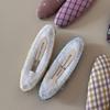 Korean Plaid Floral Oval Hair Clip - Cute & Simple Hair Accessory