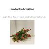 Artificial Eucalyptus Foliage with Red Berries 35.5cm for For wedding Decoration Photography Prop Event Home Commercial Display