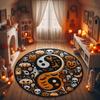 Halloween Print Round Rug Bedroom Carpet Living Room Nonslip Floor Mat Sofa Table Rugs for Home Decor Girls Room Rug
