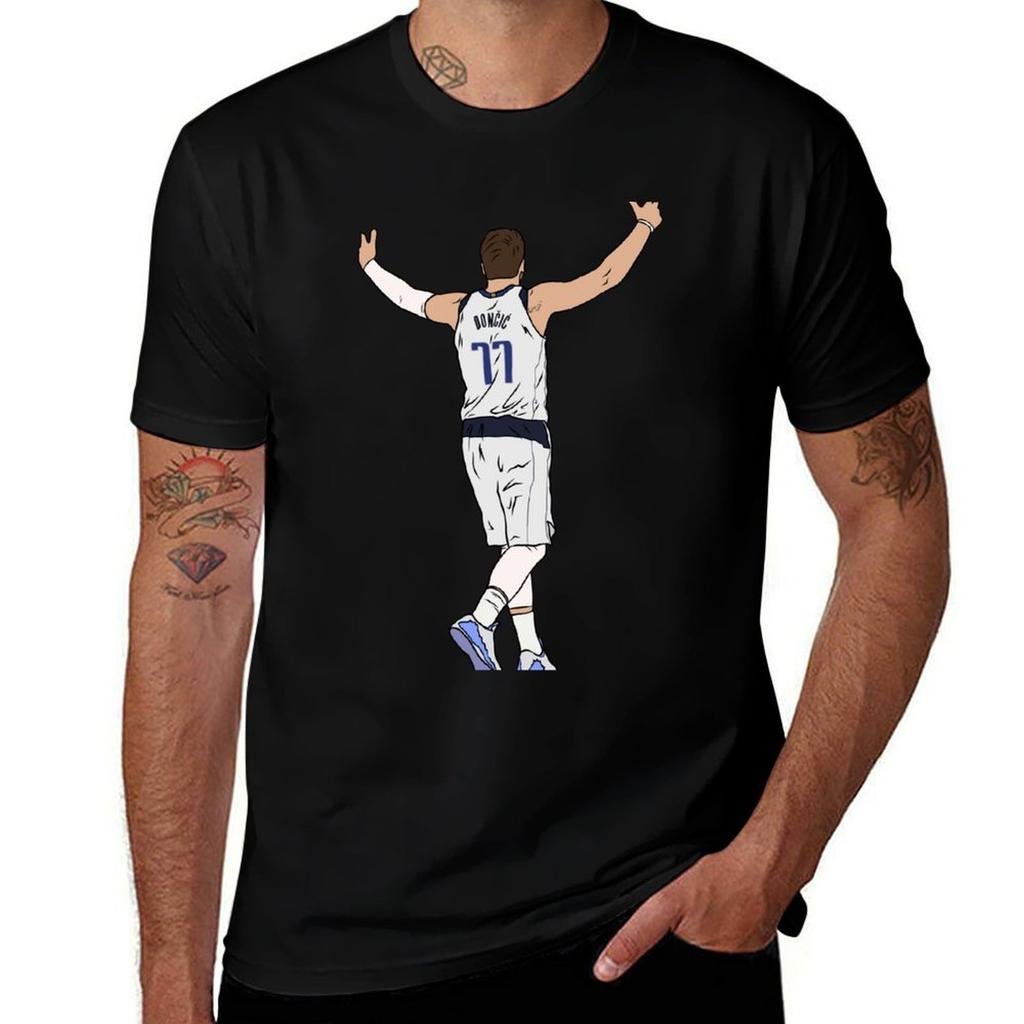 T-shirt Luka Doncic Acclamez la Foule Séchage Rapide Sport Manches Courtes