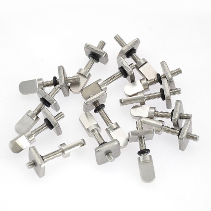 5 Peças Parafusos de Quilha para Longboard Aço Antiferrugem Parafusos de Prancha de Surf Peças de Reposição Parafuso de Quilha de Polegar Peça de Quilha Universal