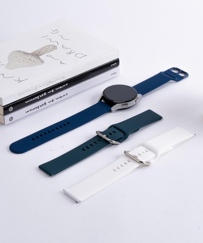 Nuateu [8Color] Galaxy Watch Basic Silicone Strap Band 20/22Mm