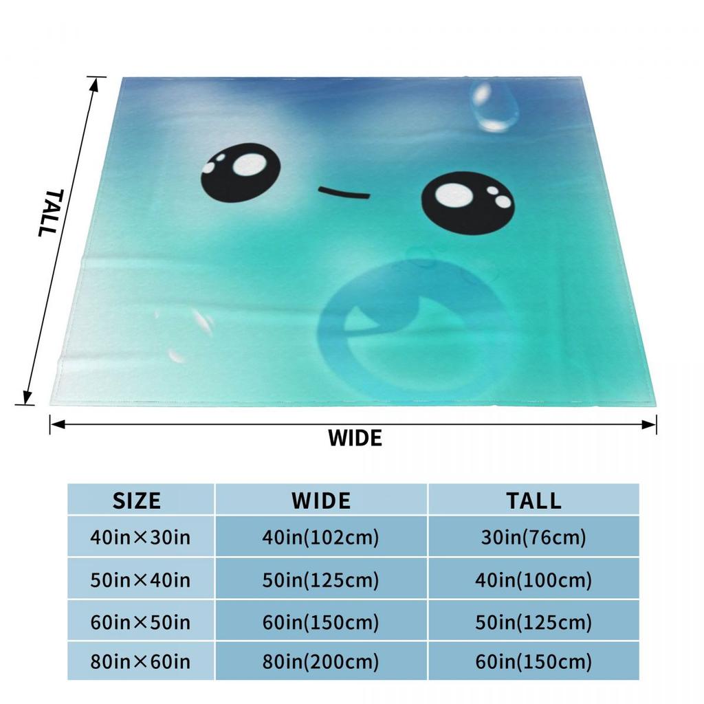 Water Sprite Plushy Personalized Gift An Ultra-Soft Micro Fleece Blanket