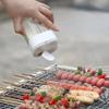 Creative Four Grid Seasoning Bottle Kitchen Japanese Style Sealed Seasoning Box with Lid Outdoor Barbecue Seasoning Bottles