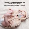 Baby Luxury Pacifier BPA   Little   Rhinestones Golden   Newborn Dummy Soother for 6 to 18 Months Baby