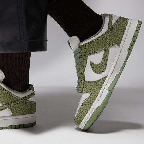 Кроссовки Nike Dunk Low Premium Women oil green/treeline/sail/oil green