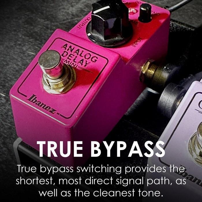 Ibanez ADMINI Analog Delay Pedal (Pink)