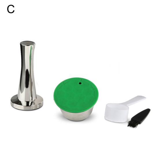 Stainless Steel Reusable Coffee Capsule Filter Cup for Dolce Nespresso Machine