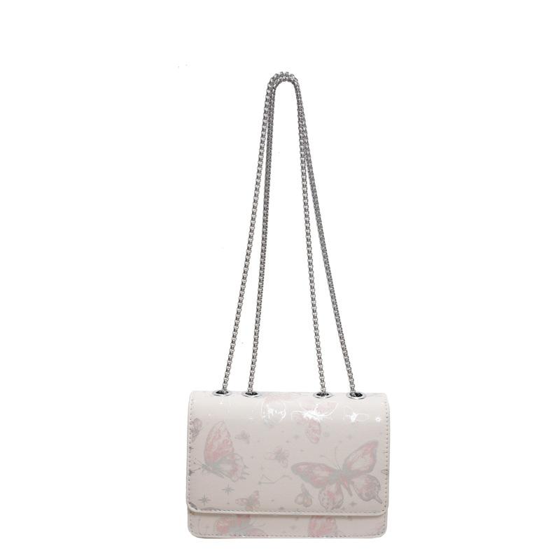 Fashion Chain Small Square Bag Women's New Casual Messenger Bag Versatile Commuter Shoulder Bag